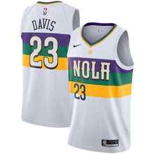Load image into Gallery viewer, Anthony Davis New Orleans Pelicans White Swingman City Edition Jersey 2018 - 2019