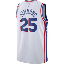 Load image into Gallery viewer, Ben Simmons Philadelphia 76ers White Swingman Jersey 2018 - 2019