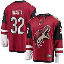 Load image into Gallery viewer, Antti Raanta Arizona Coyotes Player Swingman Jersey