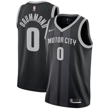 Load image into Gallery viewer, Andre Drummond Detroit Pistons Black Swingman City Edition Jersey 2018 - 2019